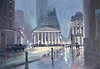 Twilight at the Royal Exchange