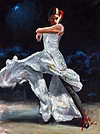 Flamenca En Blanco