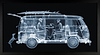VW Camper Family (Framed)