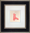 Red wash I (Framed)
