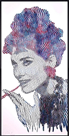 Iconic Audrey (Framed)