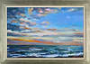 Moon Over the Sea (Framed)