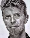 Bowie Looking Up - The Jean Genie