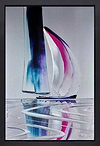 Silvery Seas II (Framed)
