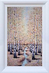 A Calm Forest Stream II (Framed)