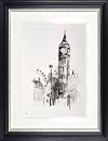 Sights of London (Sketch) (Framed)