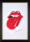 Rolling Stones Logo (Framed)