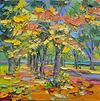 Sunlight on Leaves, Queens Park