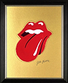 Rolling Stones Logo (Framed)