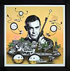 007 at Sea 4/15 (Framed)