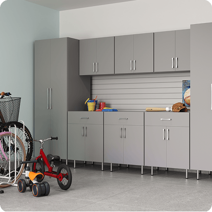 Silver Grey Garage System, opens Garage product page