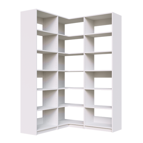 Alto Basic Corner Shelving Kit