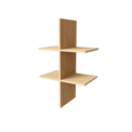 Natural oak cubby insert kit