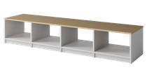 White/Natural Oak 81.75 No