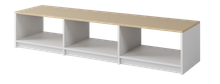 White/Natural Oak 75 No
