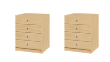 Natural Oak slab drawers slab drawers 
