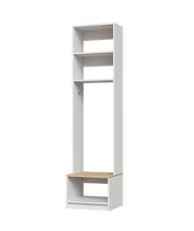 White/Natural Oak 21 No