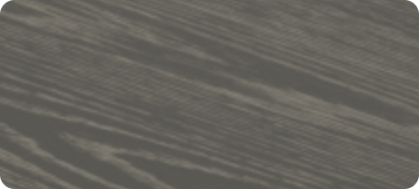dark grey wood grain finish