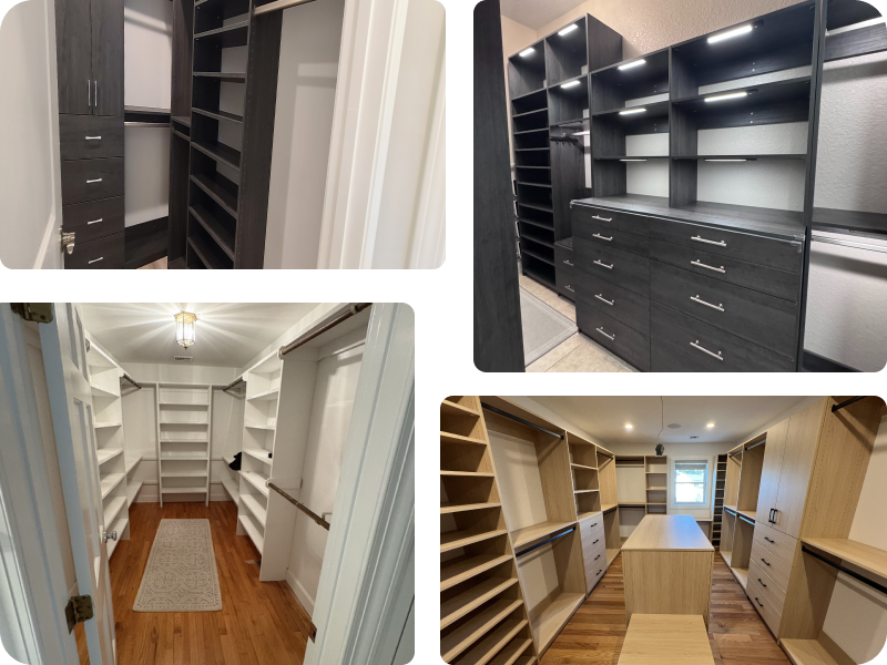 View all real customer closets gallery images