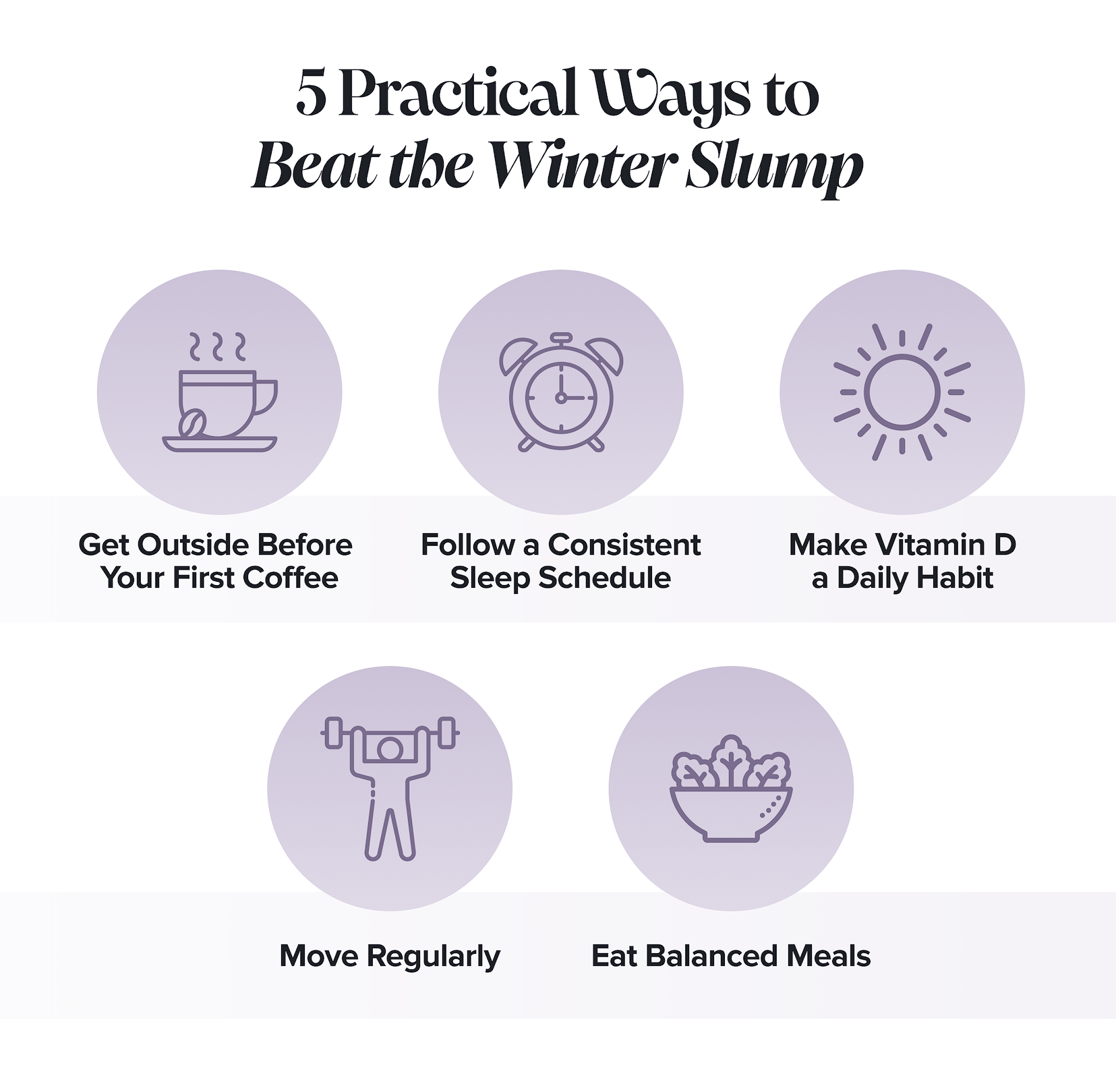 5 Practical Ways to Beat the Winter Slump