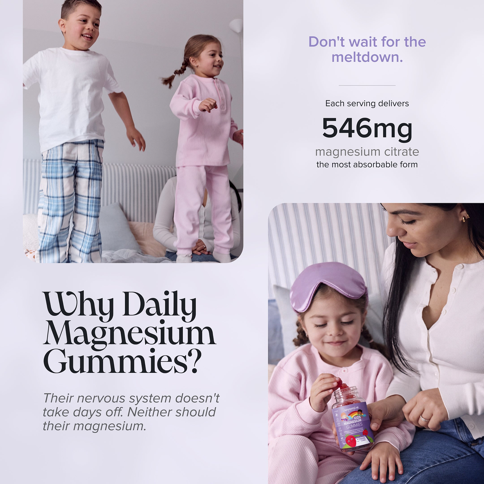 novomins kids magnesium gummies