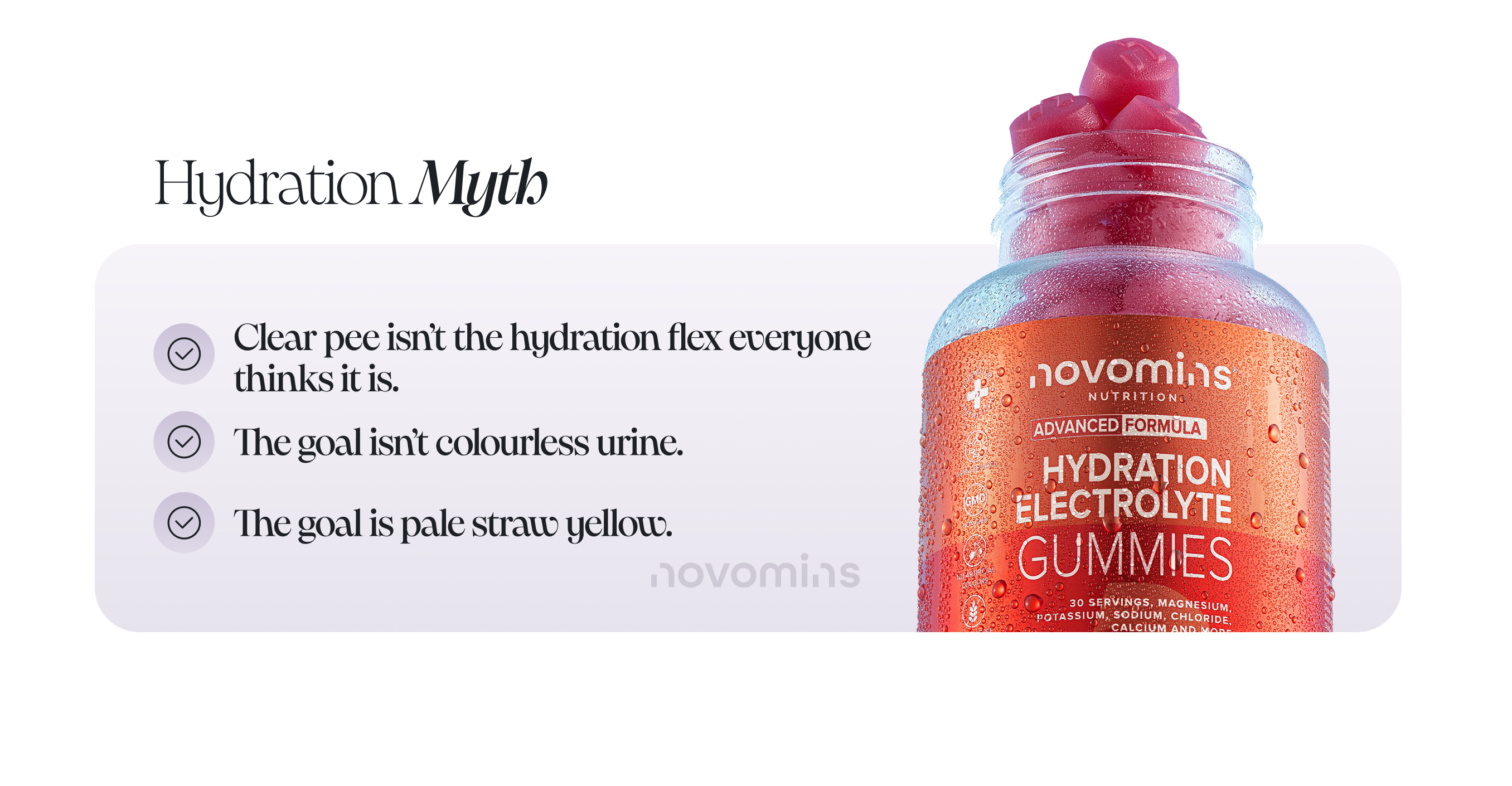 Hydration Myth: Urine Colour