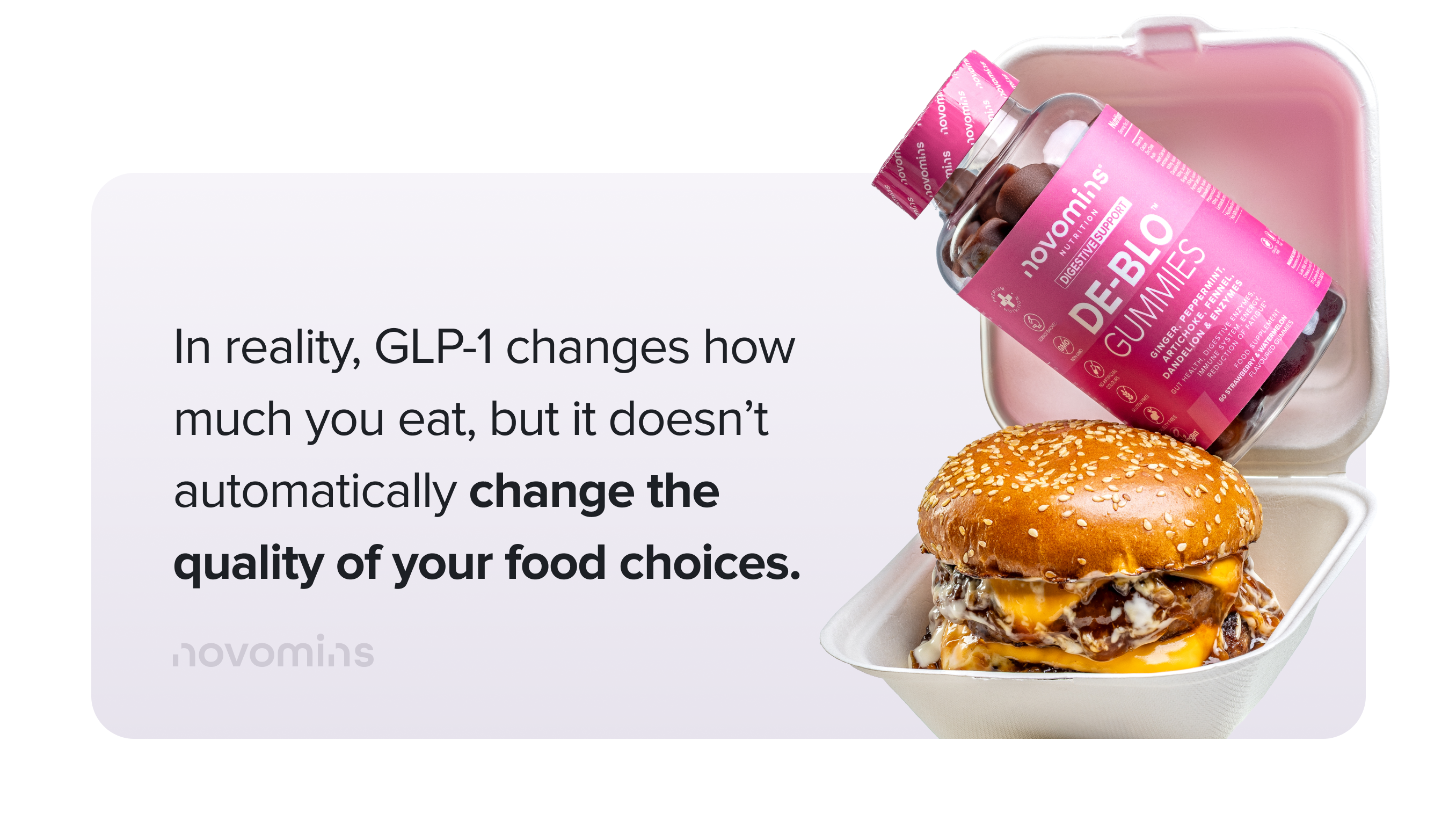 GLP-1 changes how much you eat but not the quality of your food choices
