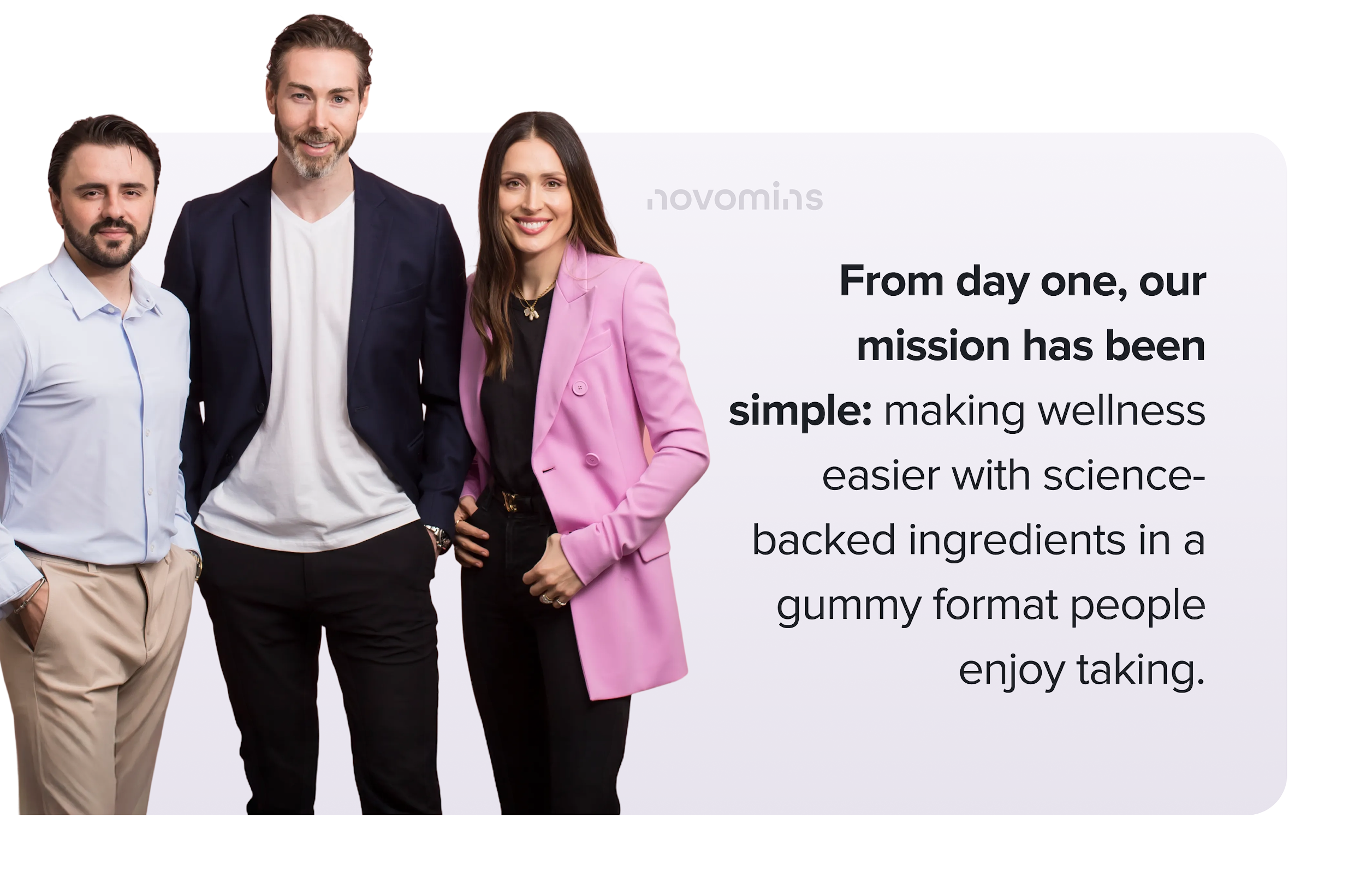 Novomins About Us