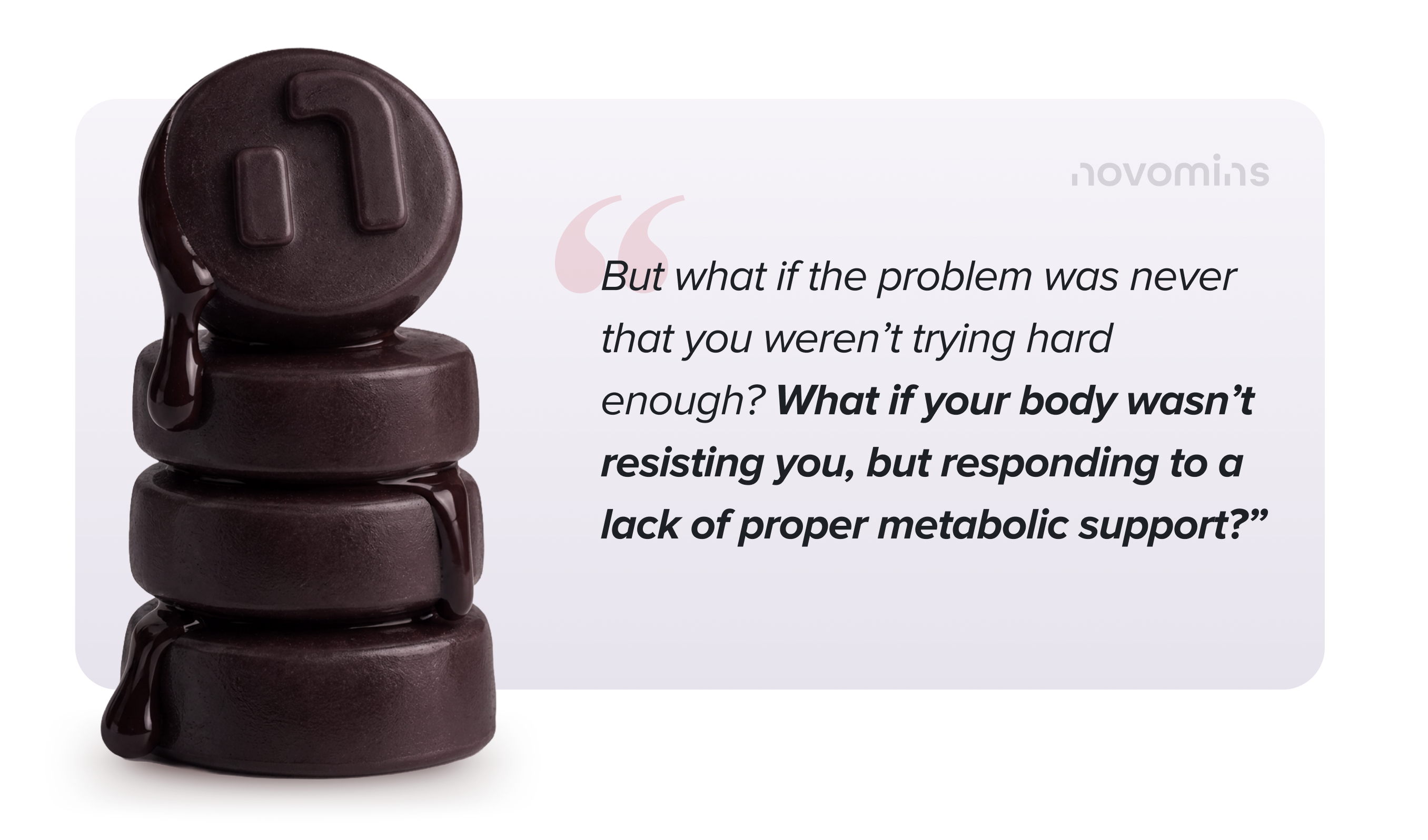 But what if the problem was never that you weren’t trying hard enough? What if your body wasn’t resisting you, but responding to a lack of proper metabolic support?”