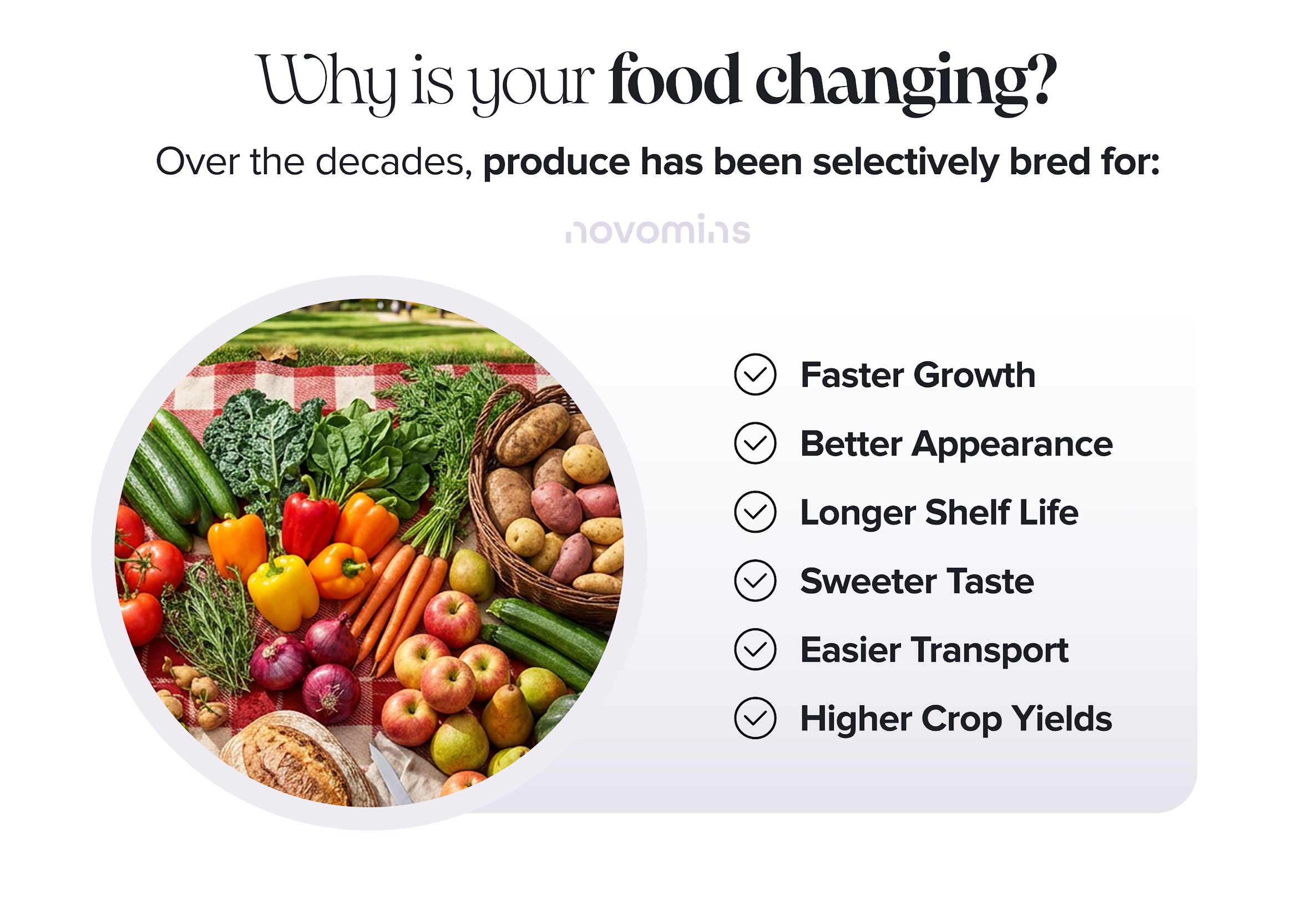 Why is our food less nutritious?
