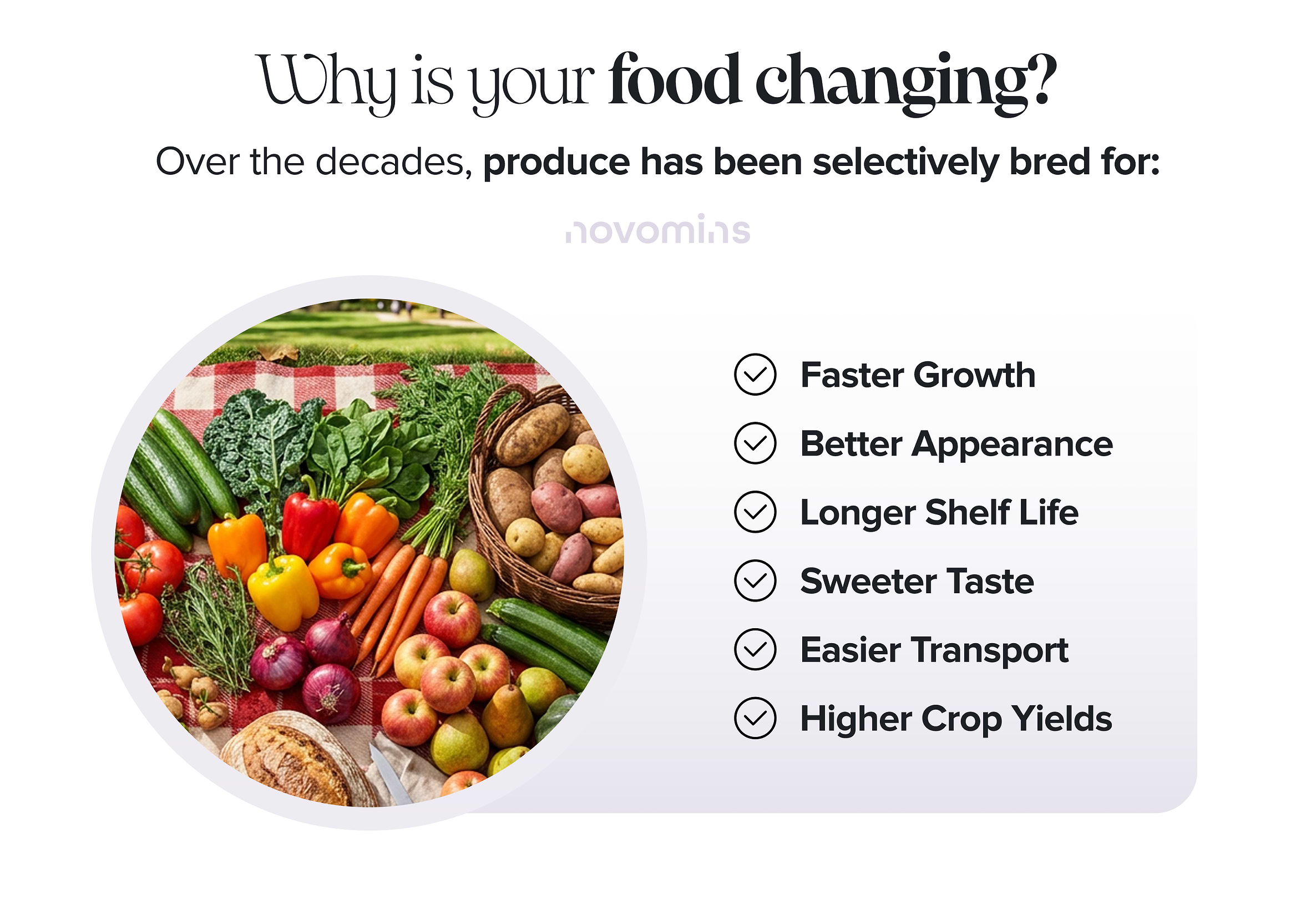 Why is our food less nutritious?