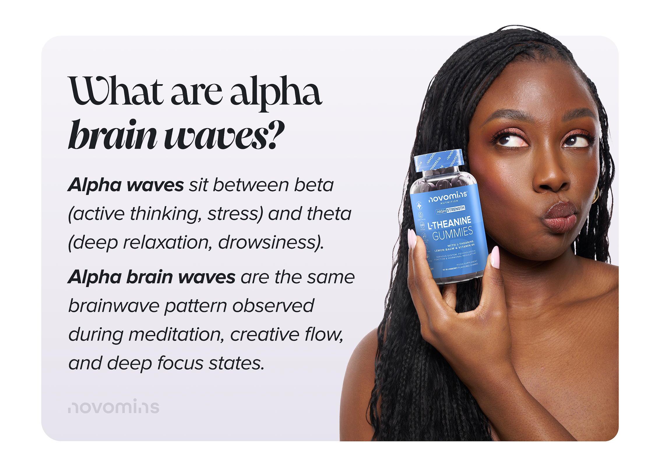 What are alpha brainwaves?