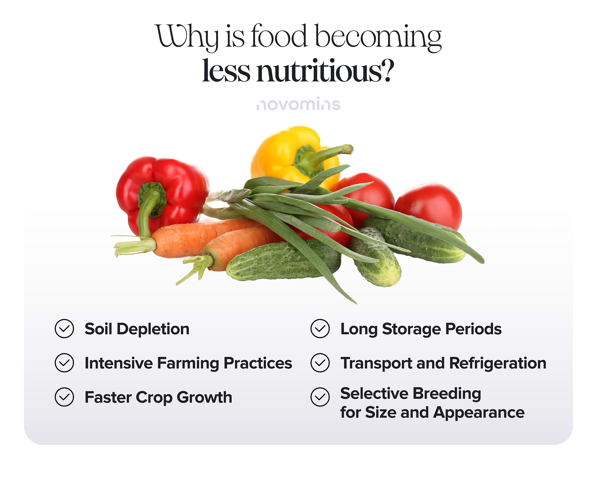 Why is food becoming less nutritious?