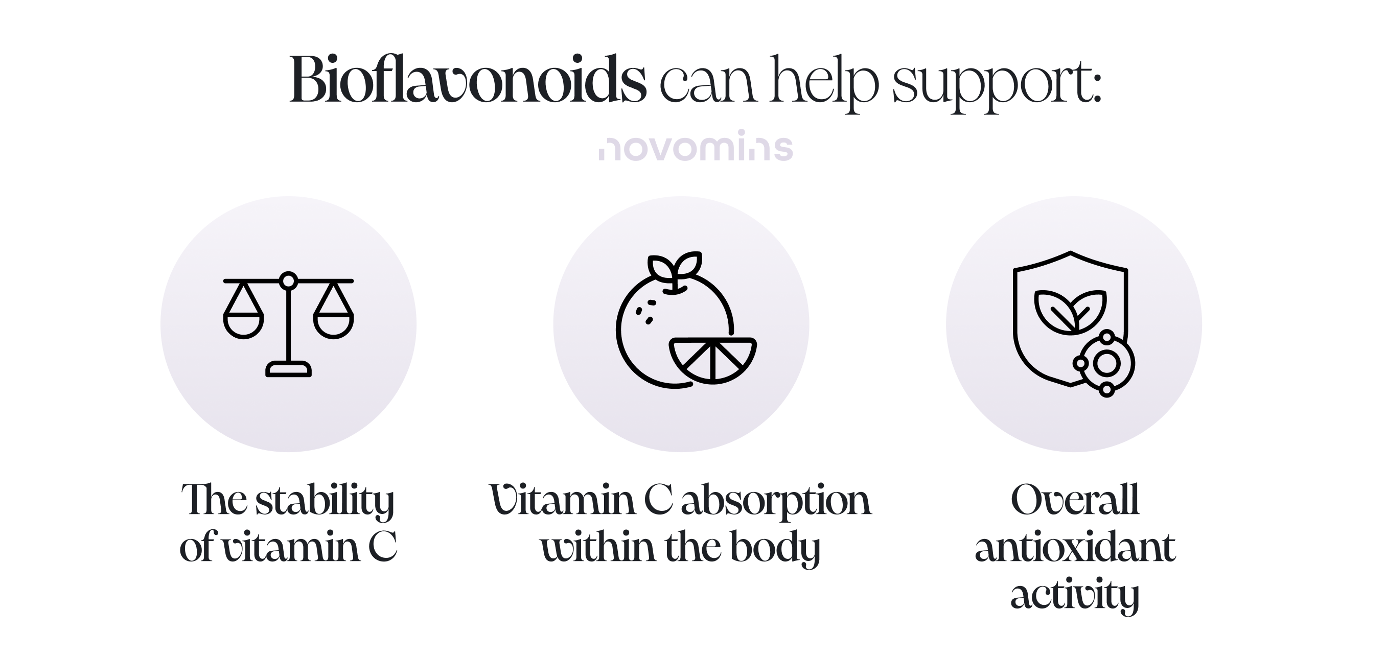 Bioflavonoids can help support:
