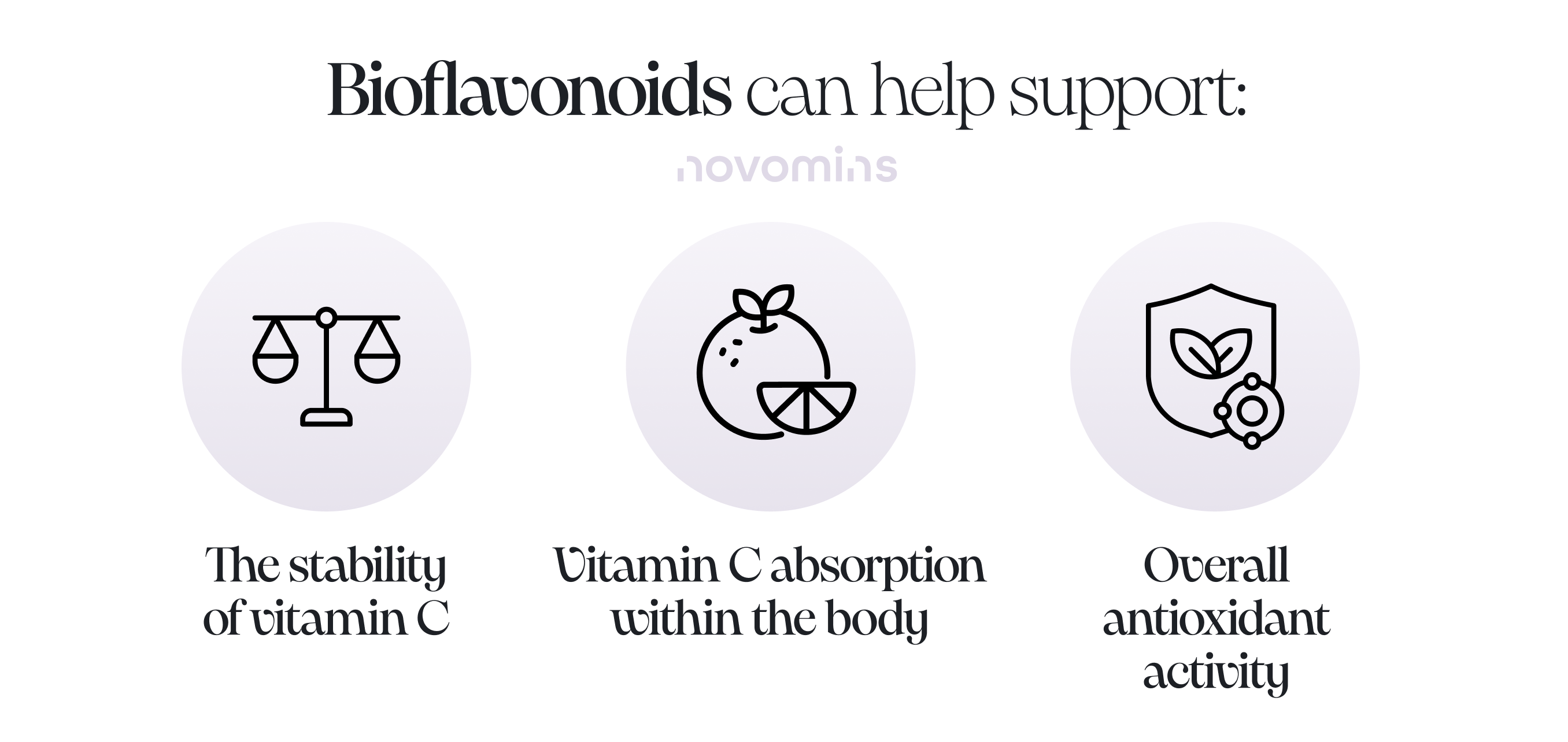 Bioflavonoids can help support:
