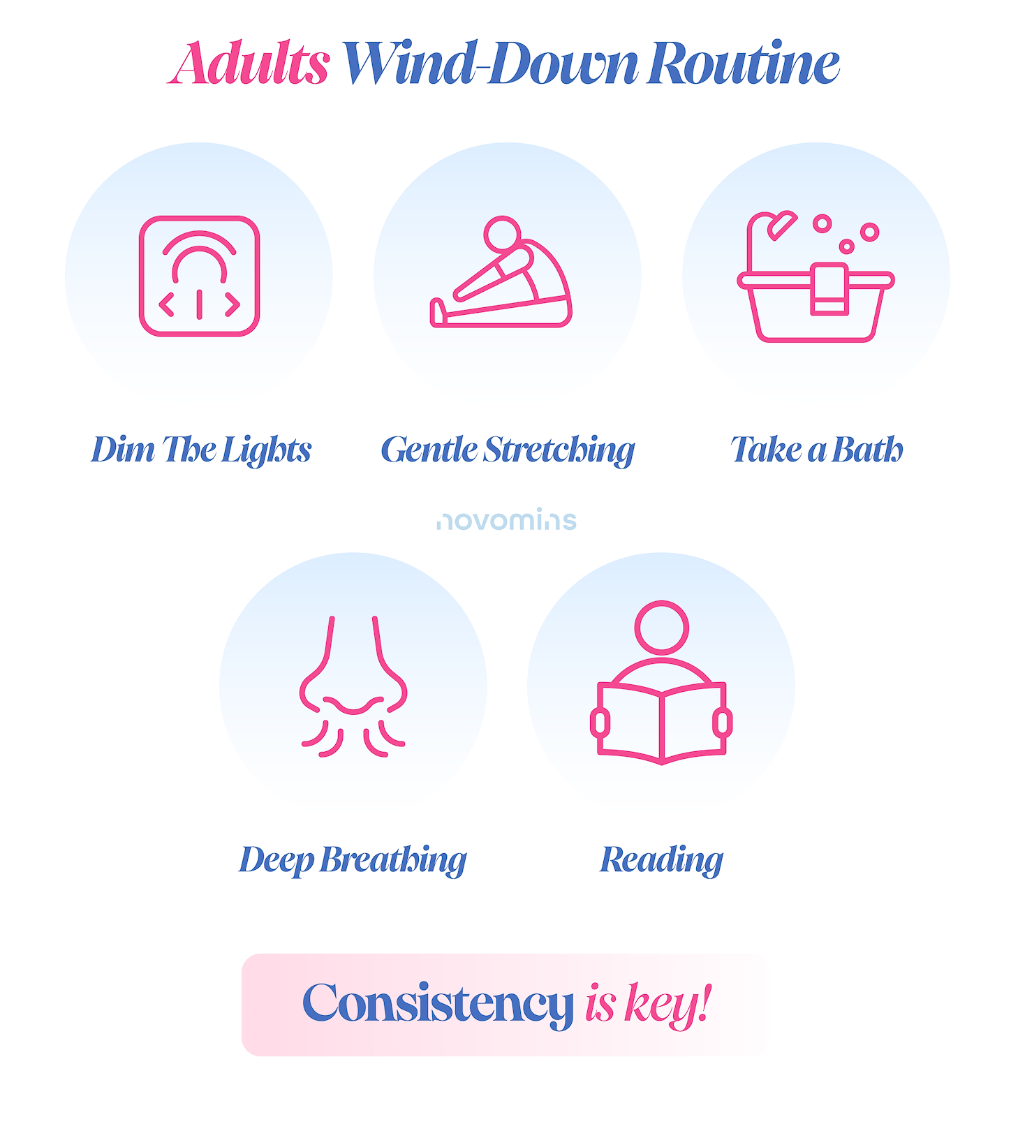 adults wind-down routine