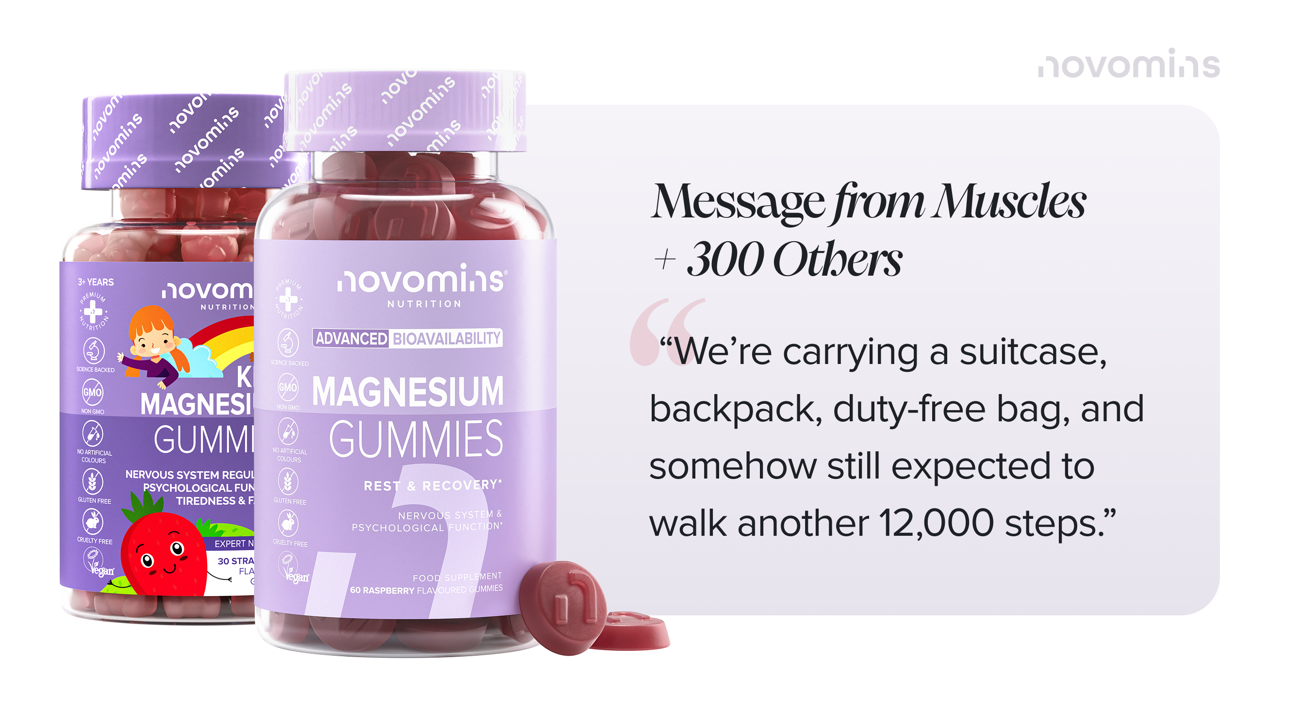 Magnesium Gummies: Less Tension. More You.