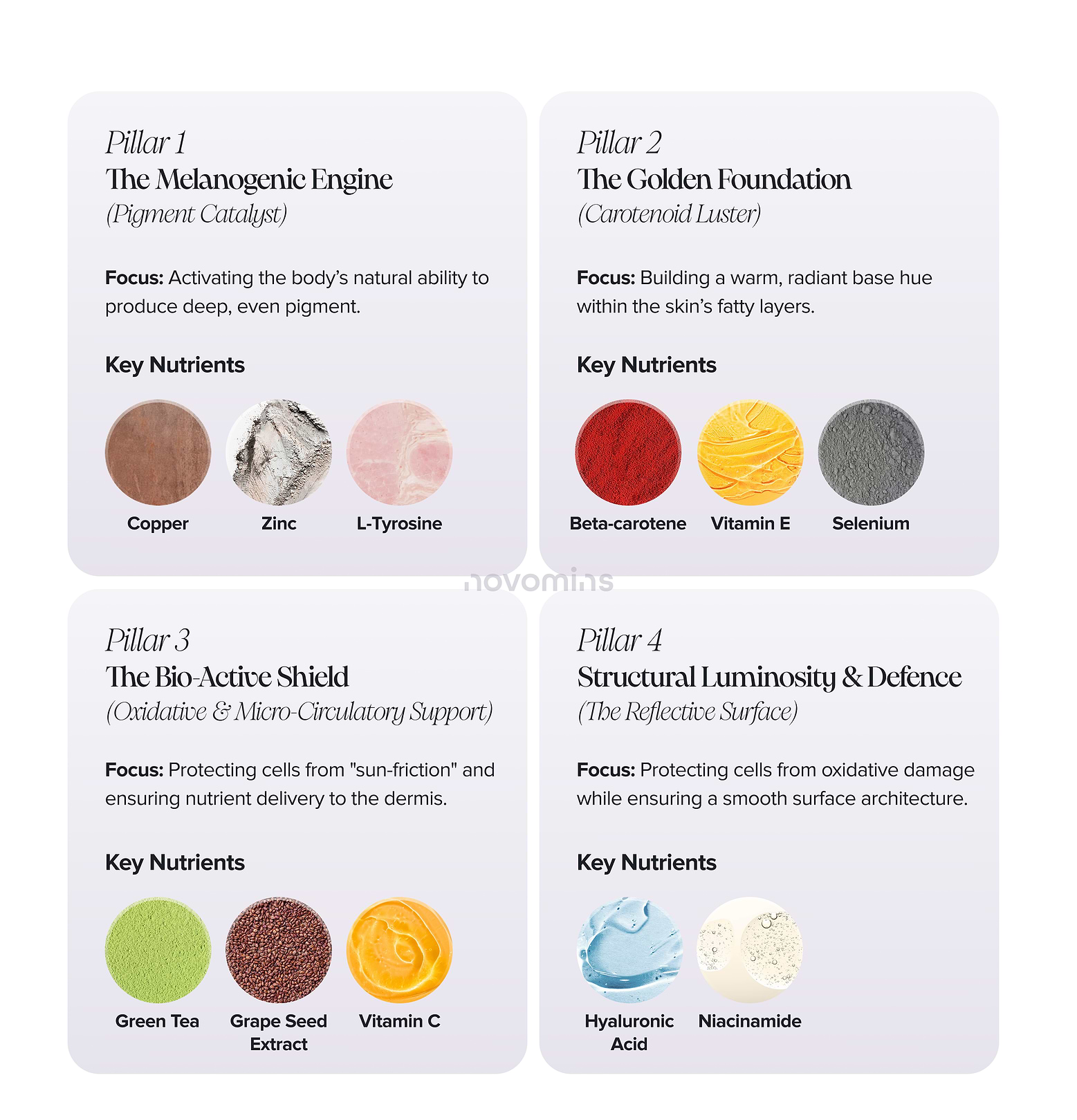 The 4 Pillars of Tan & Glow Gummies