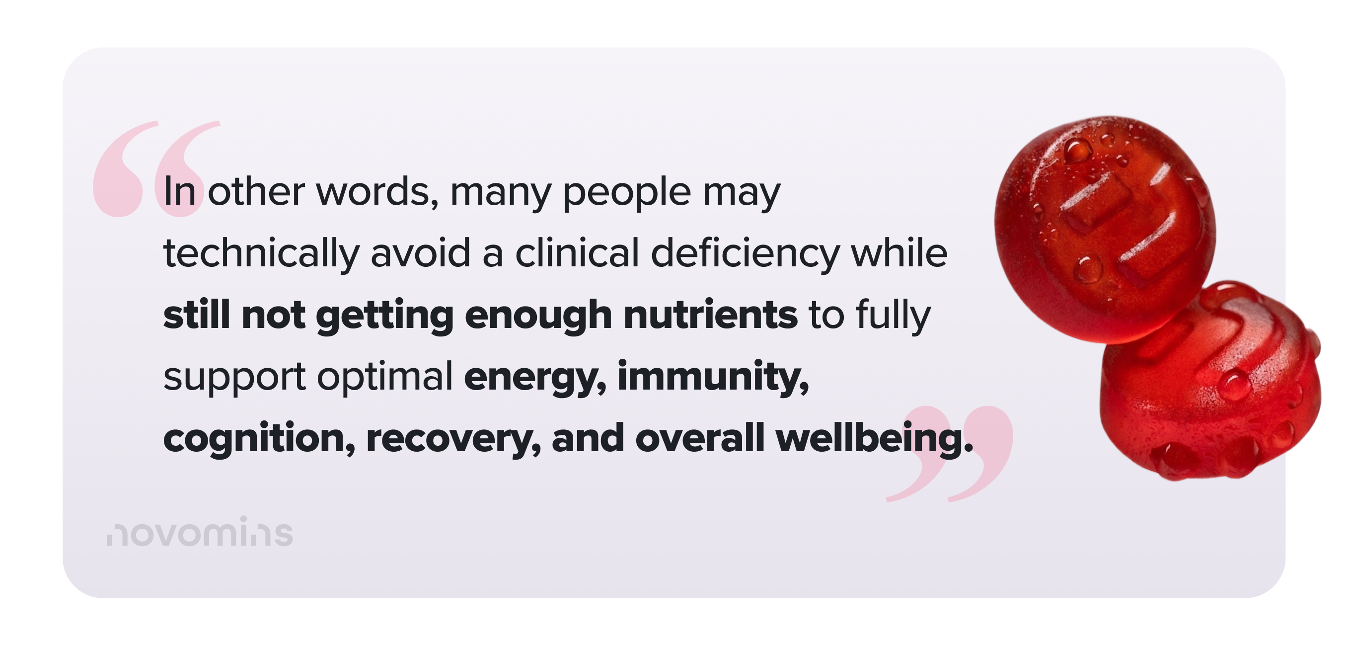 Nutritional Deficiency vs Nutritional Inadequacy