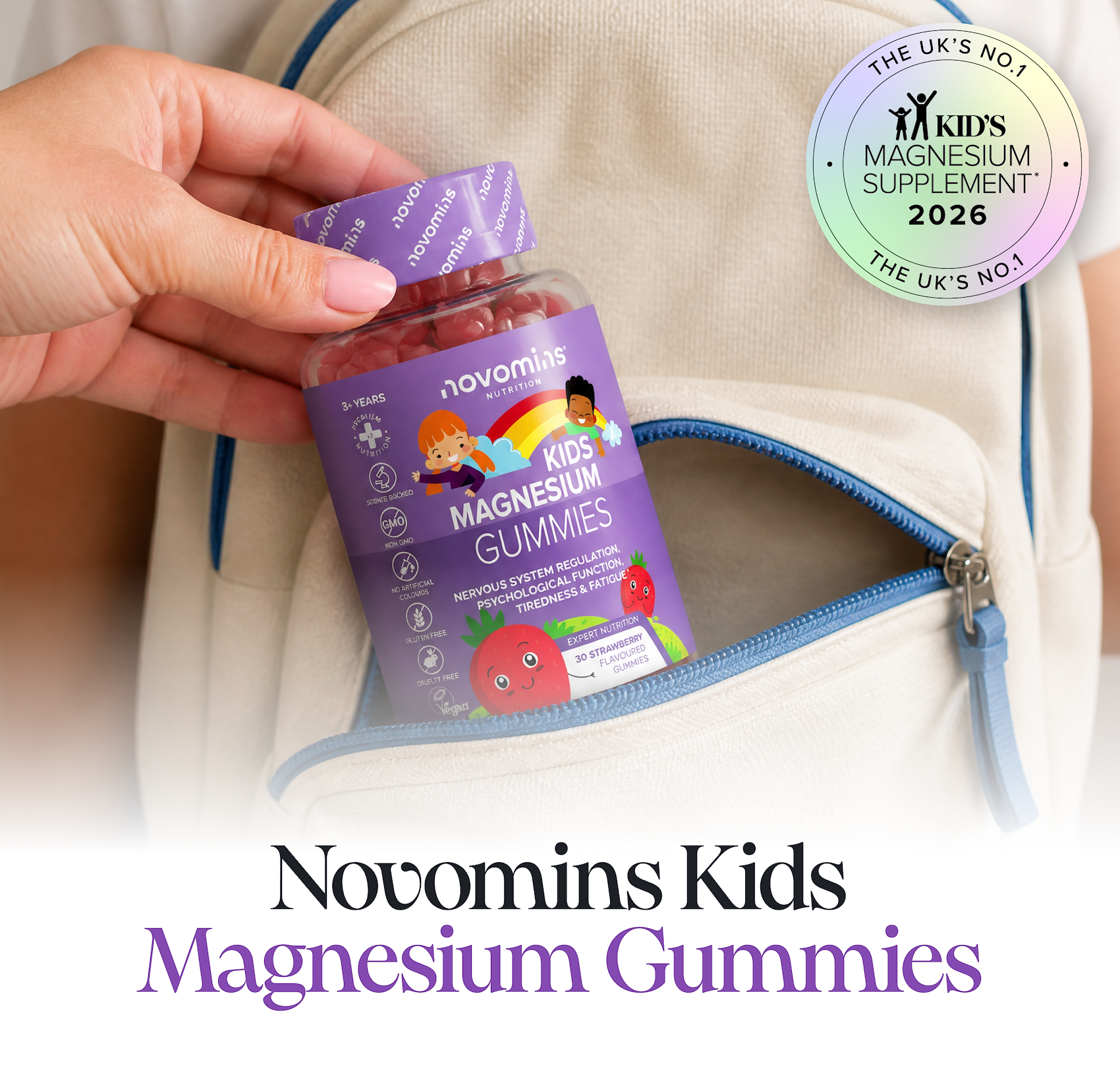 Novomins Kids Magnesium Gummies