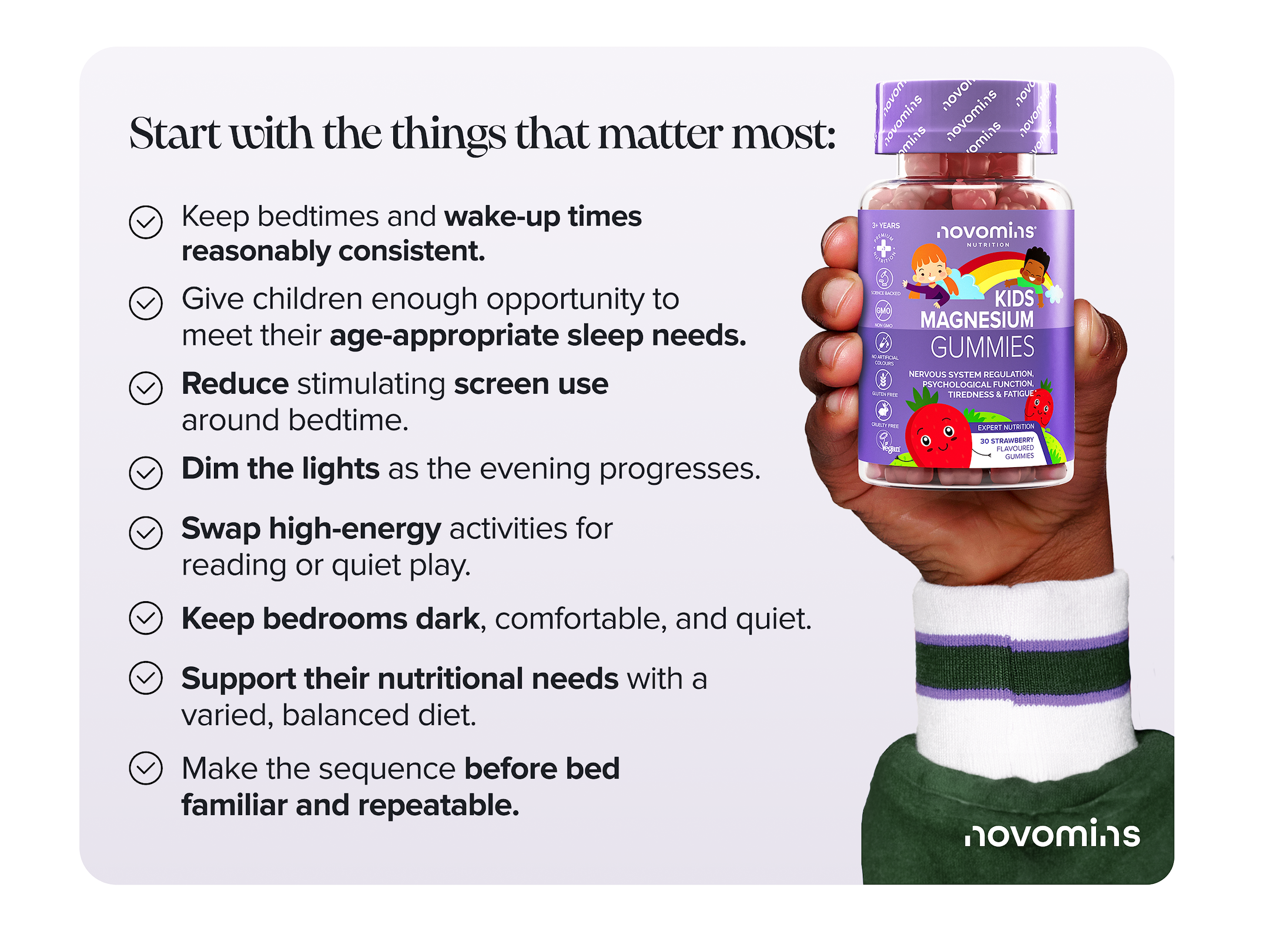 How to create kids bedtime routine