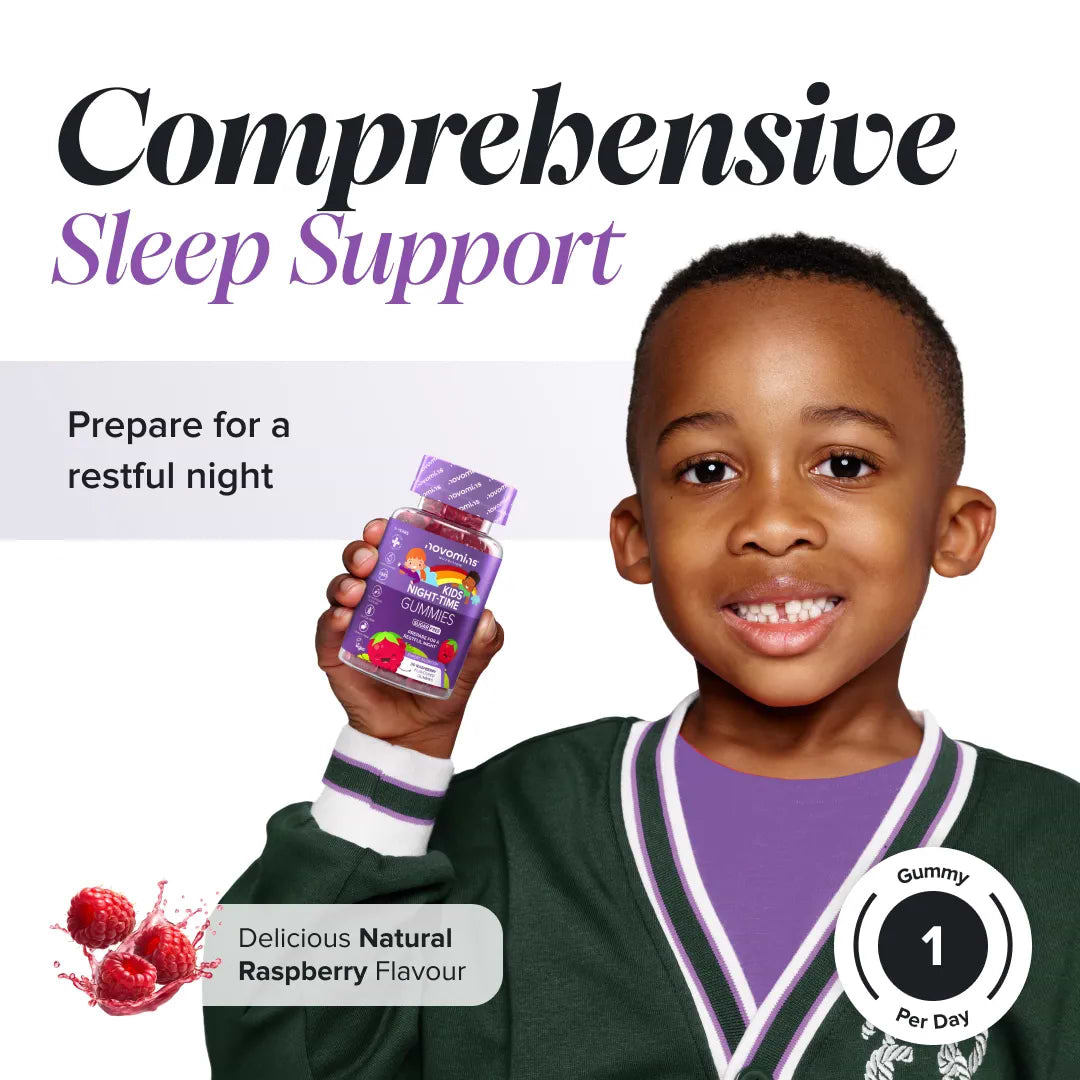 Novomins Kids Night-Time Gummies for Sleep