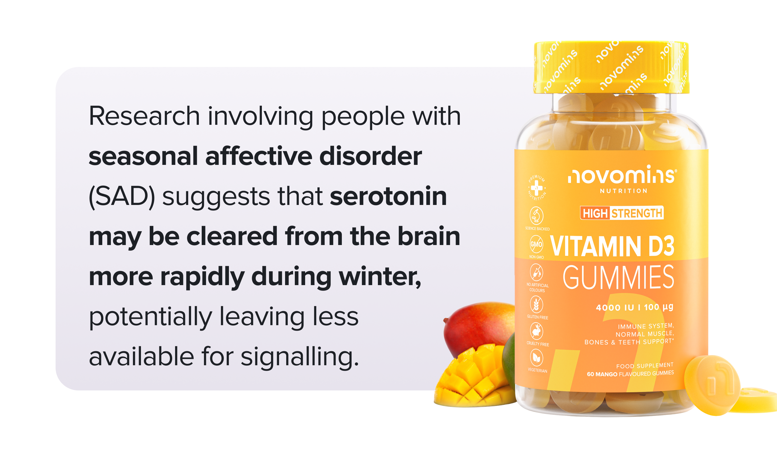 SAD, Vitamin D, Serotonin