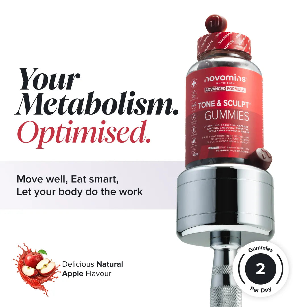 Tone & Sculpt Gummies. Your Metabolism Optimised.