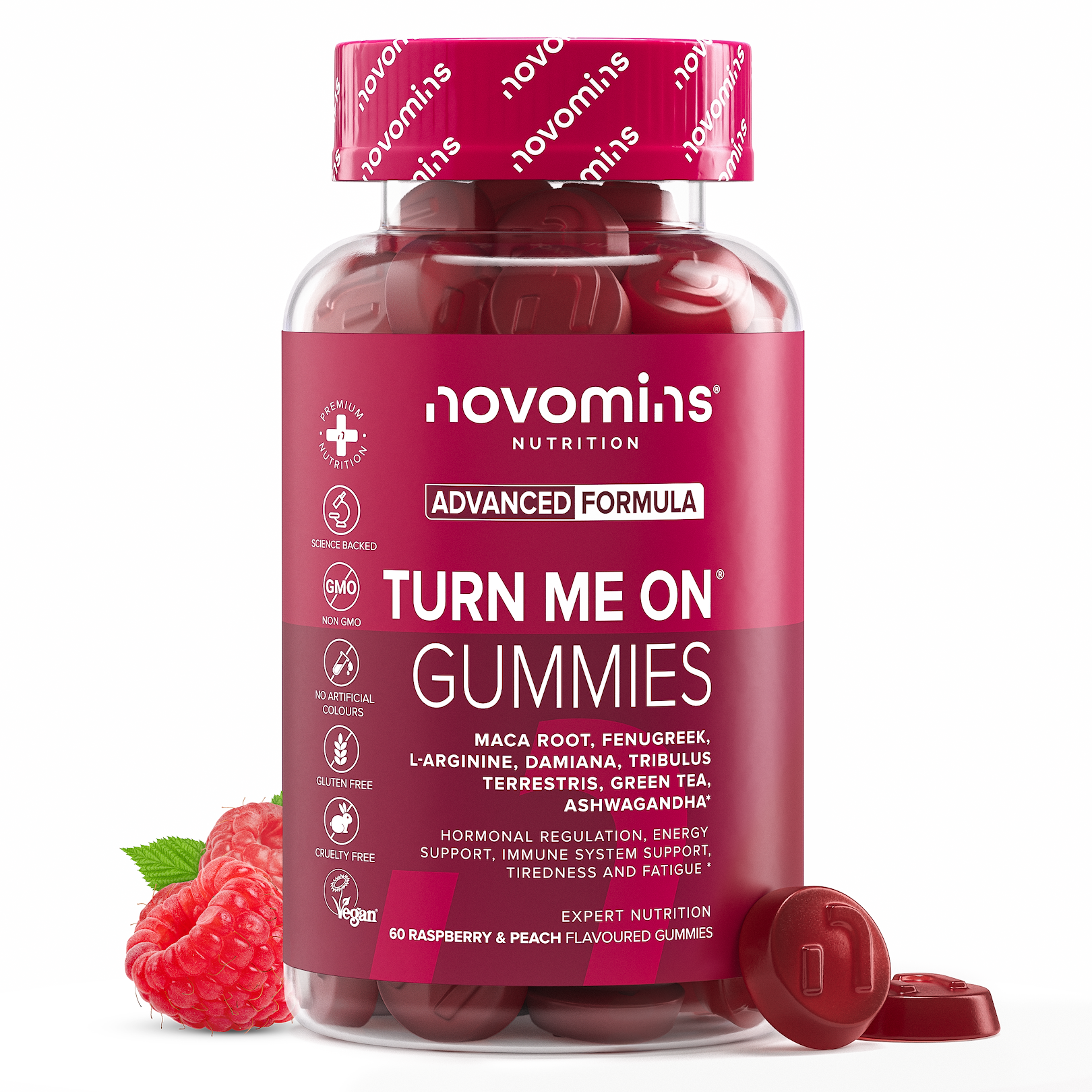 Novomins Turn Me On Gummies