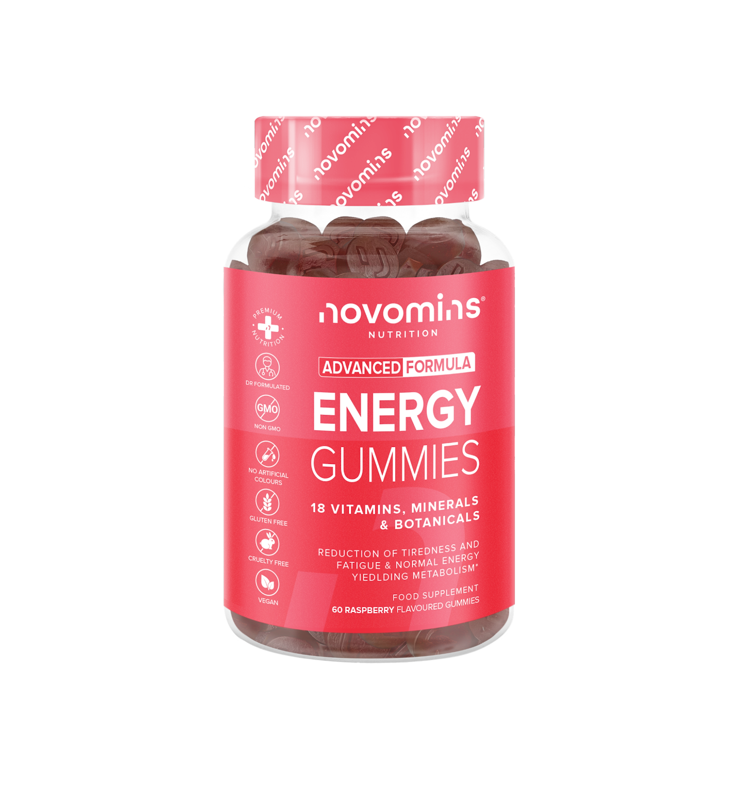 Image of Novomins Energy Gummies