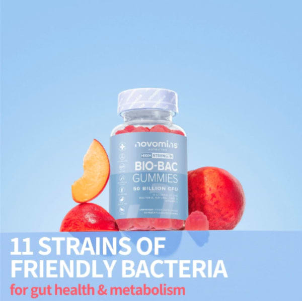 Image of Novomins Bio-Bac Gummies.