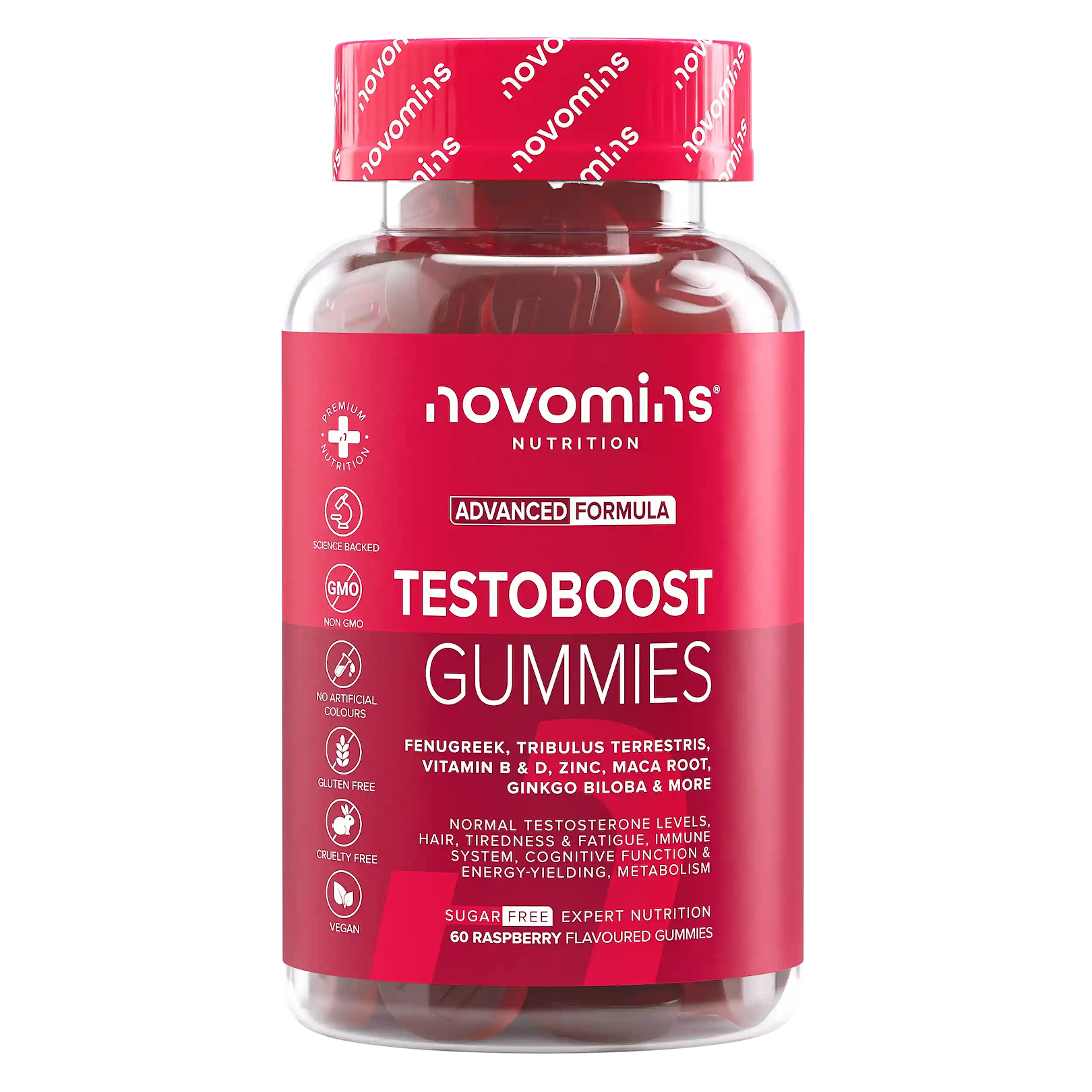Testo-Boost Gummies | Male Testosterone Support | Natural – Novomins ...