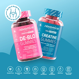Bottle's of Novomins Gummies