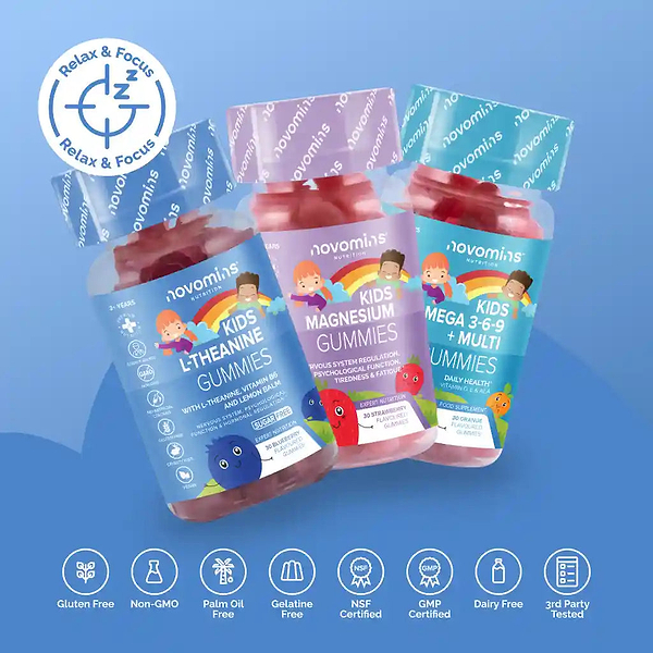 Erstellen Sie Ihr eigenes Kinder-Bundle | Individuelle Kinder-Vitamine, Nahrungsergänzungsmittel – Novomins